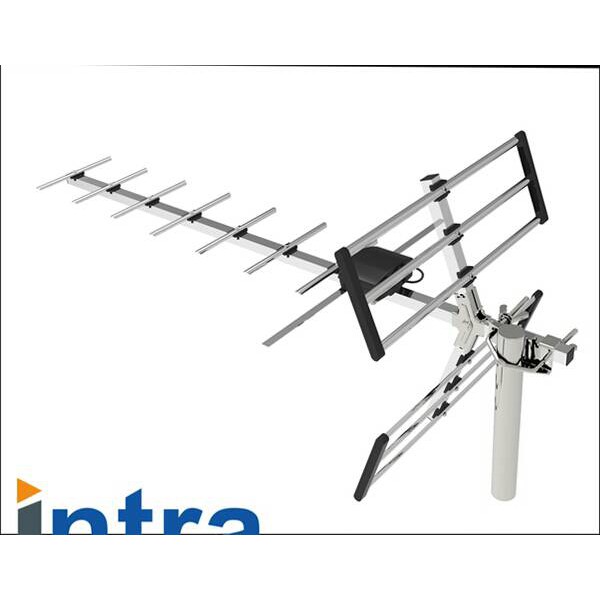 ANTENA TV LUAR INTRA HM 003 OUTDOOR DIGITAL LED LCD DENGAN KABEL