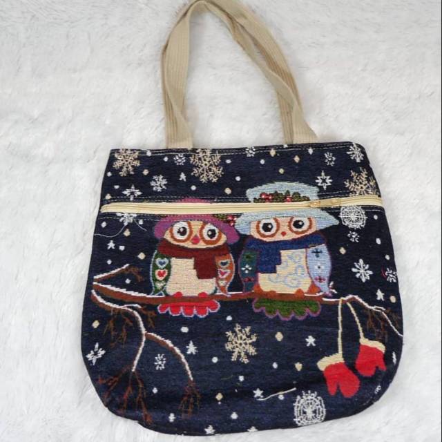 Tas etnik full bordir OWL