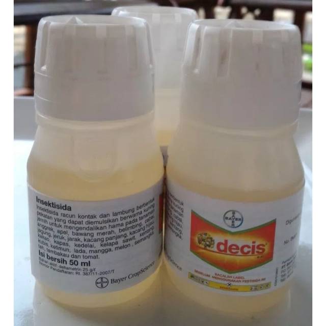 

Premium Insektisida DECIS 25EC isi 50ml 100ml