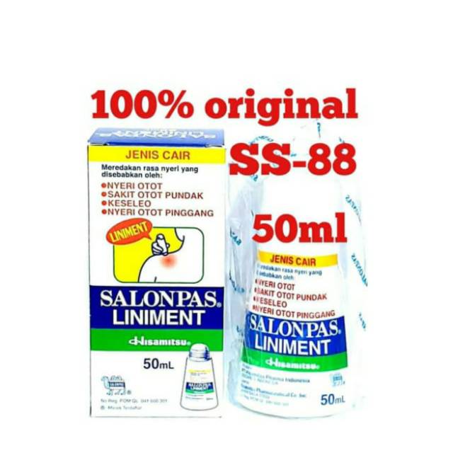 SALONPAS LINIMENT (SALONPAS CAIR) ~ 50ml
