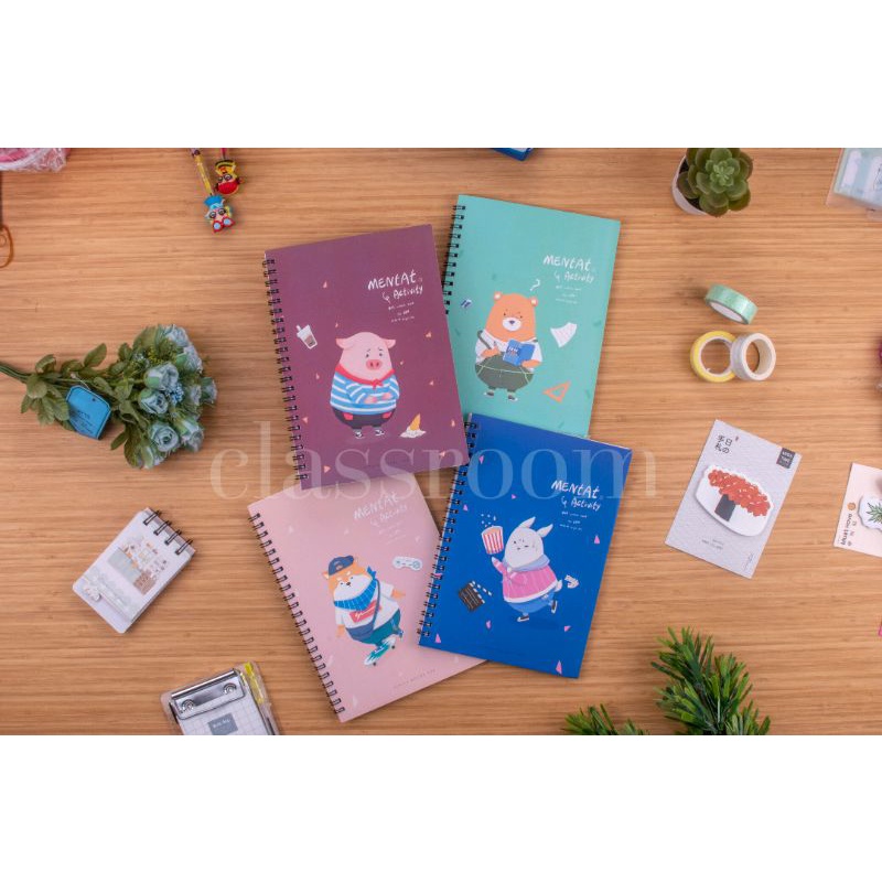 

CLASSROOM buku notebook/ buku tulis spiral/ buku agenda
