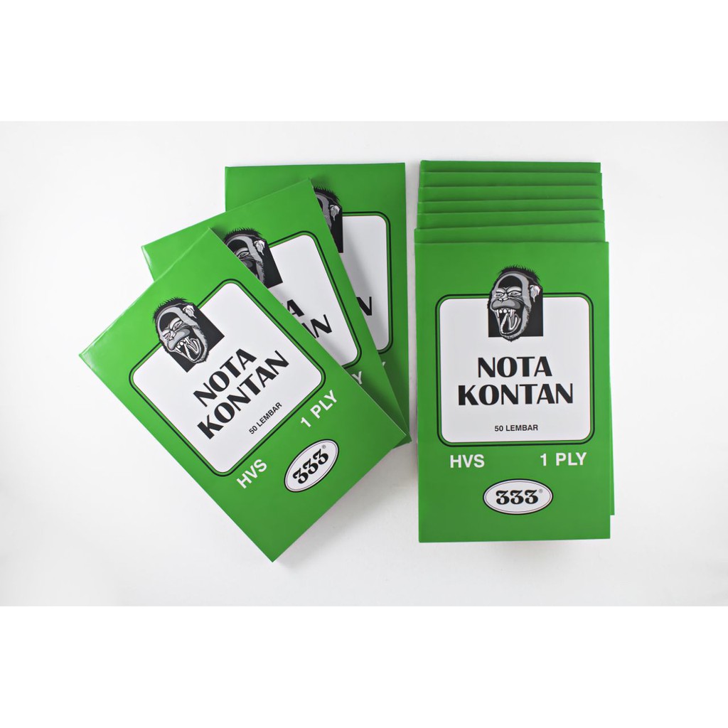 

NOTA KECIL KINGKONG NCR 1 PLY