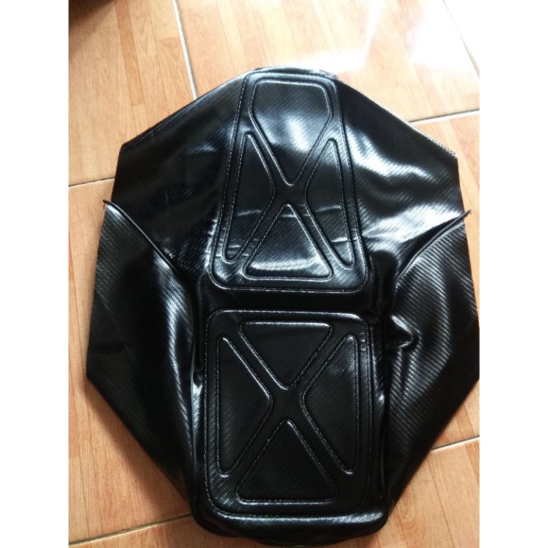 Bungkus/Sarung/Kulit Jok Motor Cb 100 model XX/Robot Motif Karbon