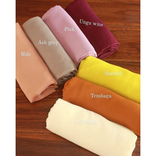 New Kain Kebaya Sifon Salju