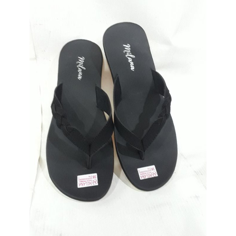 sandal jepit wanita Milana original sandal tasik