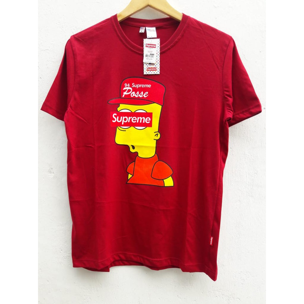 Baju Kaos Surfing Distro Supreme 647 Cowok Pria Premium Seperti Di