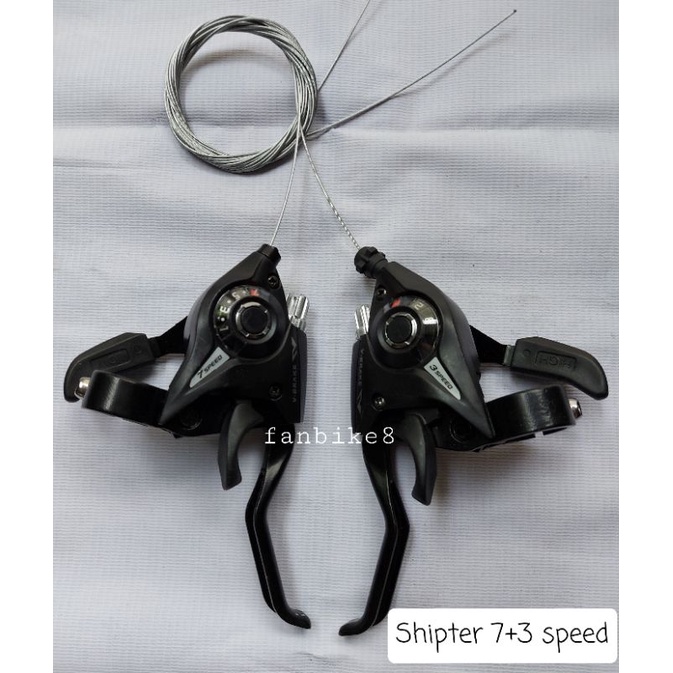 SHIFTER SEPEDA 7+3 SPEED