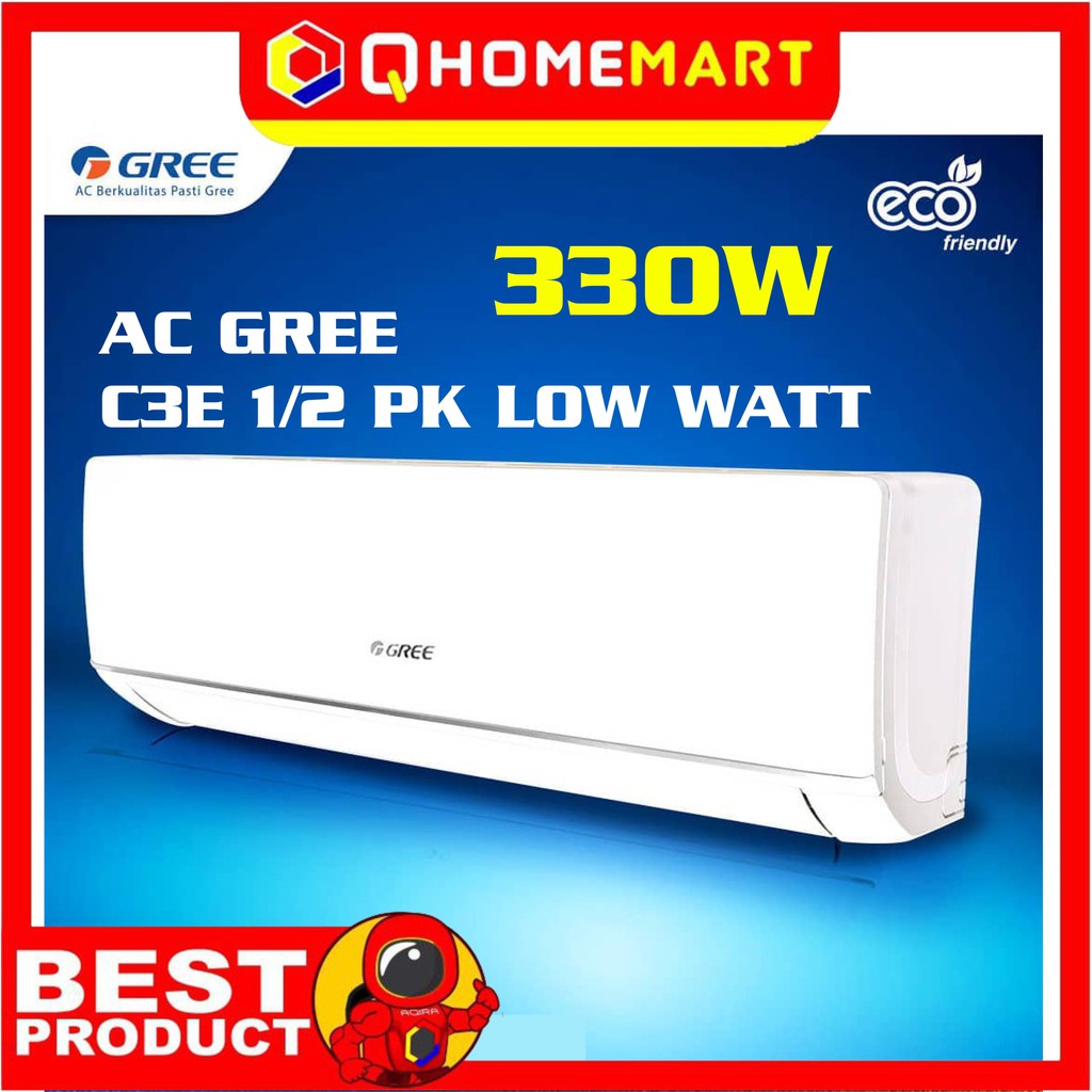 Promo Termurah Ac 1 2 Pk Split Gree Gwc 05 C3e 330w Unit Only Hanya Bisa Kirim Jogja Jateng Indonesia