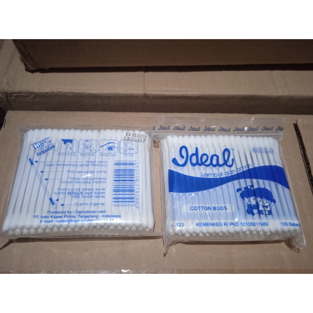 Ideal Cotton Buds Pack 100