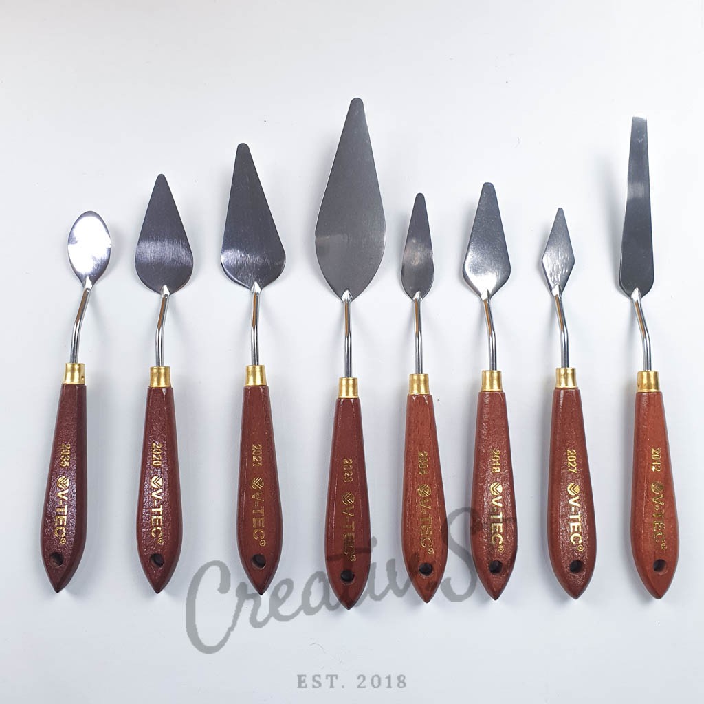 

V-TEC Painting Knife Paint Knife Pisau Palet Satuan (+ Dus) JunDW