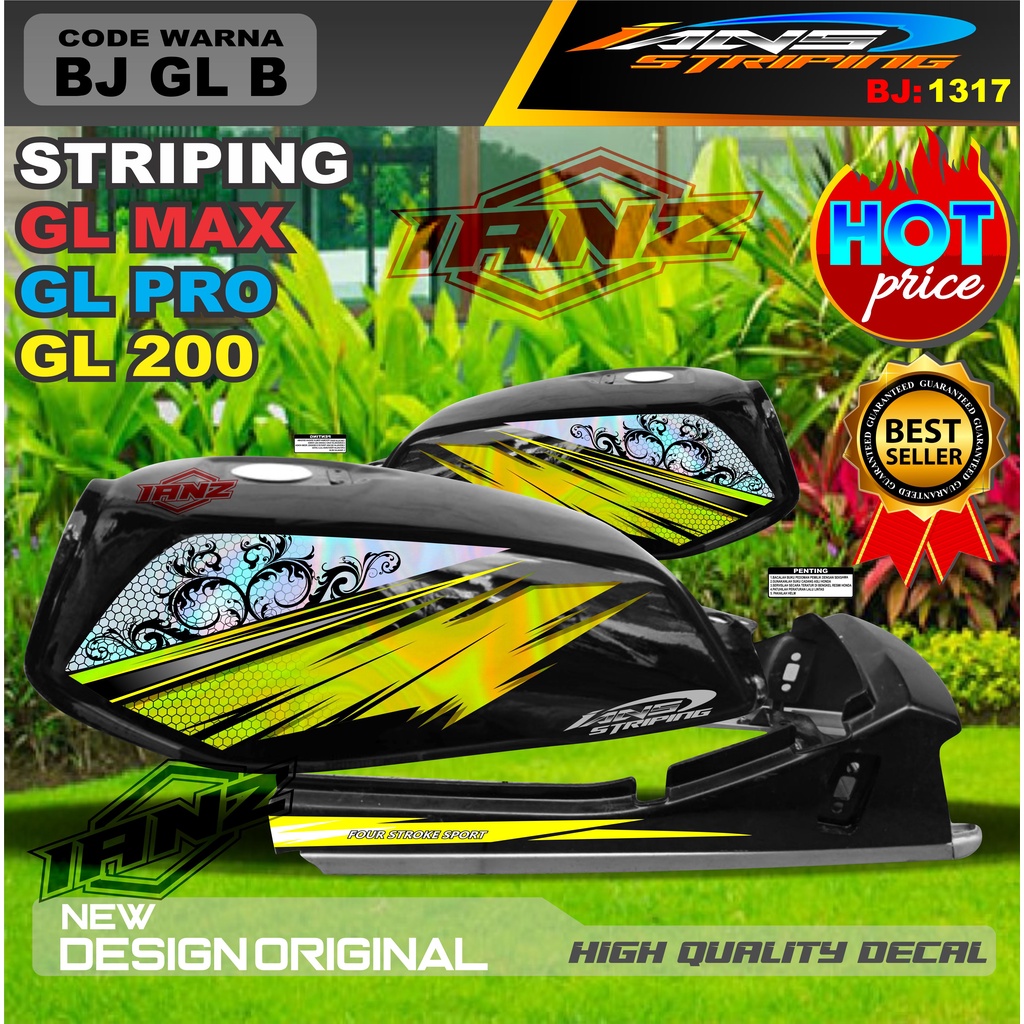 STRIPING GL PRO HOLOGRAM / STRIPING GL PRO MAX VARIASI HOLOGRAM / STRIPING GL HOLOGRAM