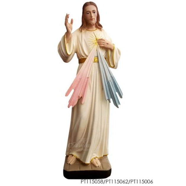 Patung Yesus Kerahiman Ilahi Resin Devosi Katolik