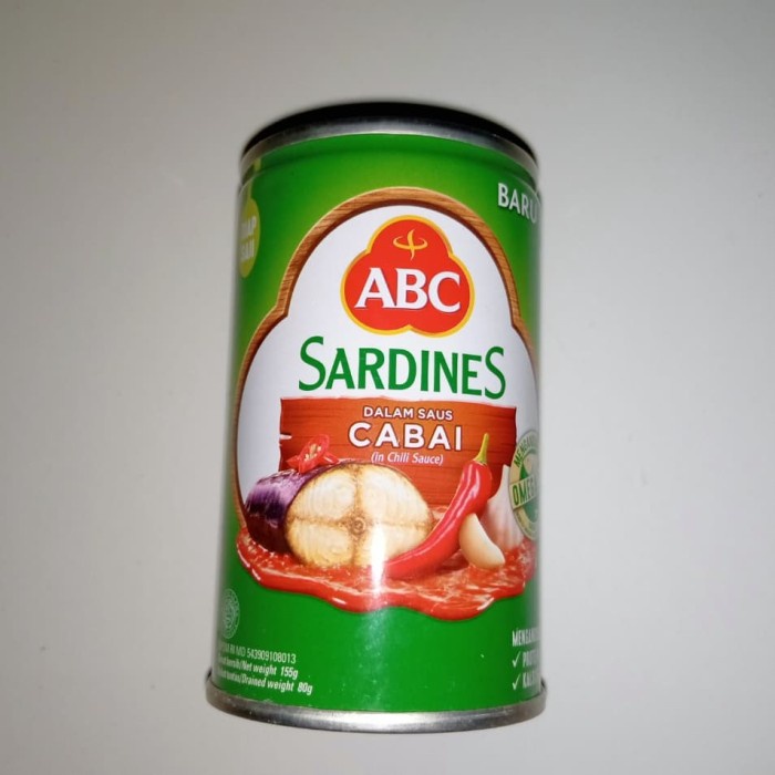 

Gg01Hh Sarden Abc Saus Cabai 155 Gr Ds01Gkk