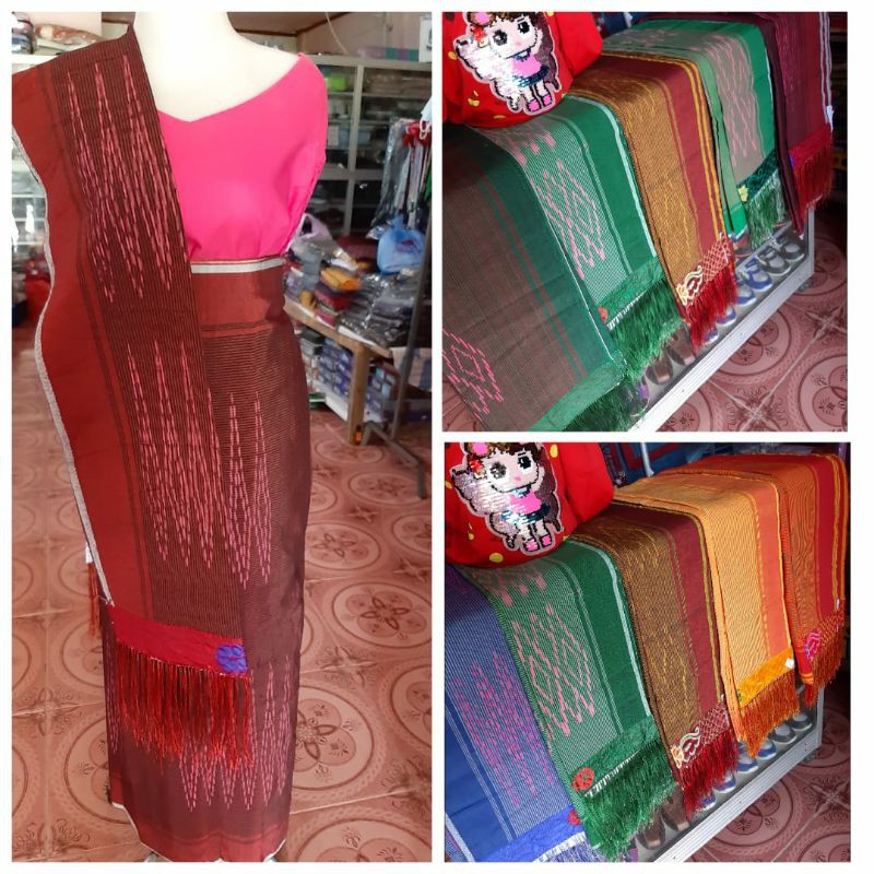 SONGKET SIBOLANG RASTA SIANTAR TENUN MESIN, RUMA GORGA