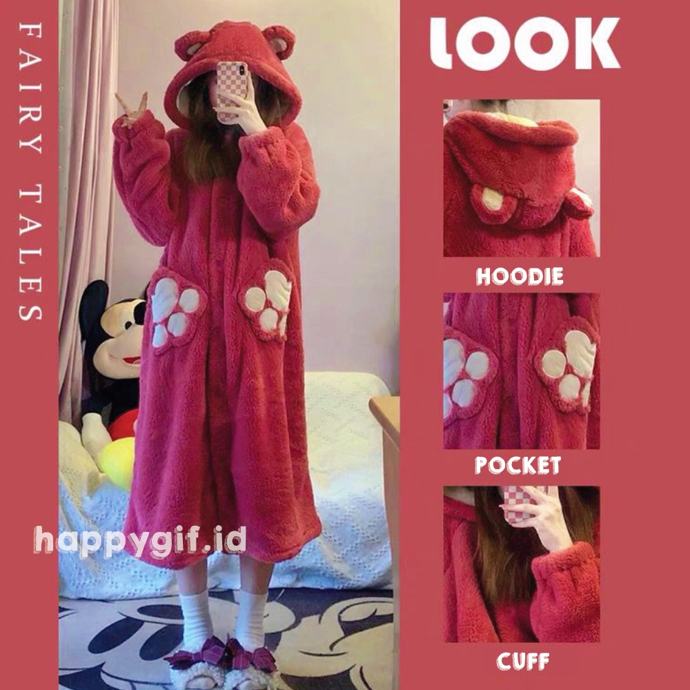 LOTSO DASTER ONESIE BAJU TIDUR KIGURUMI PIYAMA KOSTUM