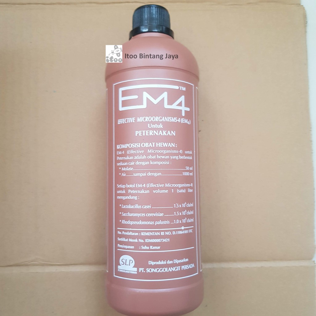 Pupuk Organik EM4 Peternakan 1 Liter EM 4