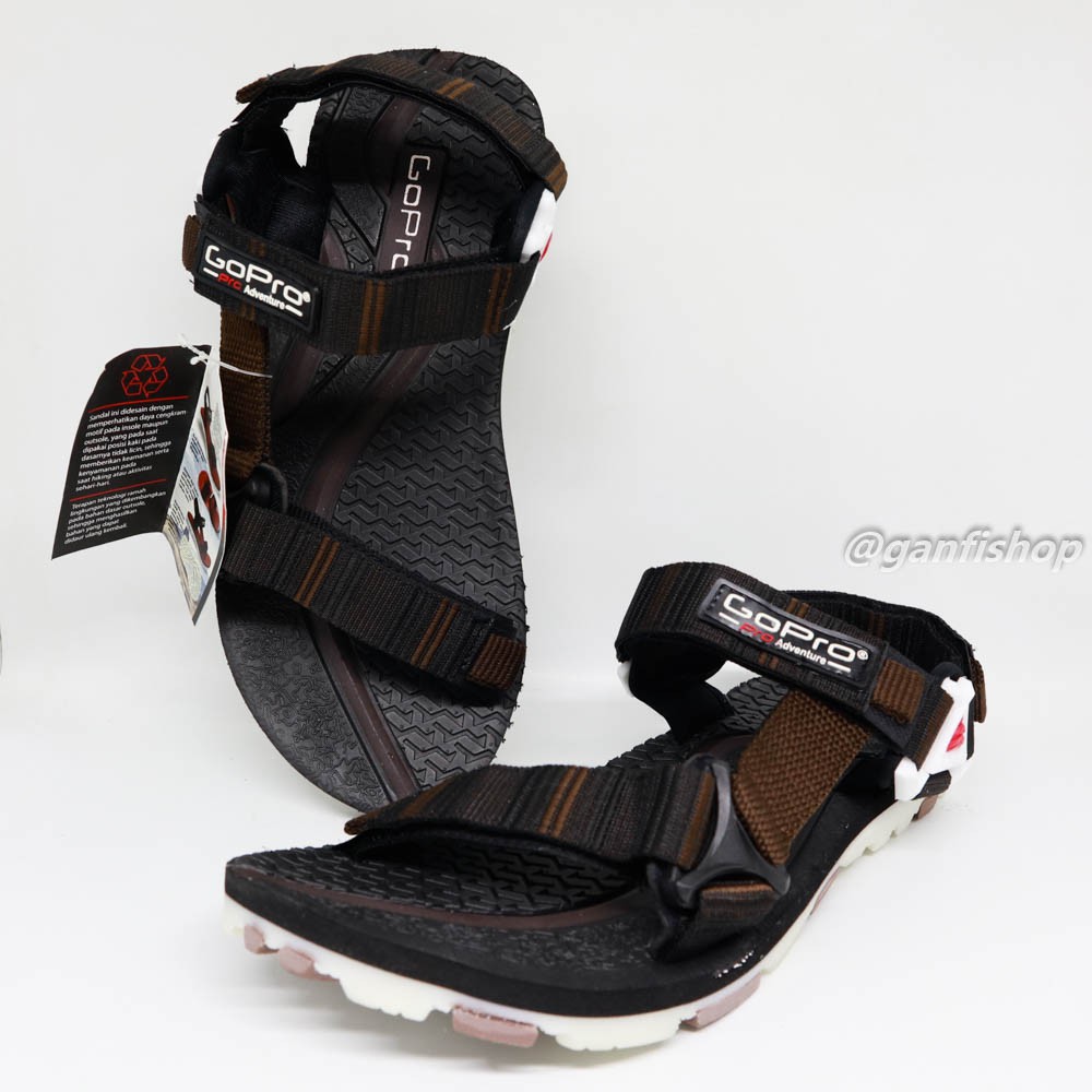 GO PRO KALIMANJARO SANDAL GUNUNG SANDAL PRIA WARNA ABU