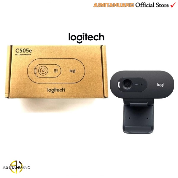 Logitech C505e HD Webcam With Mic 30fps for PC Laptop Mac C505