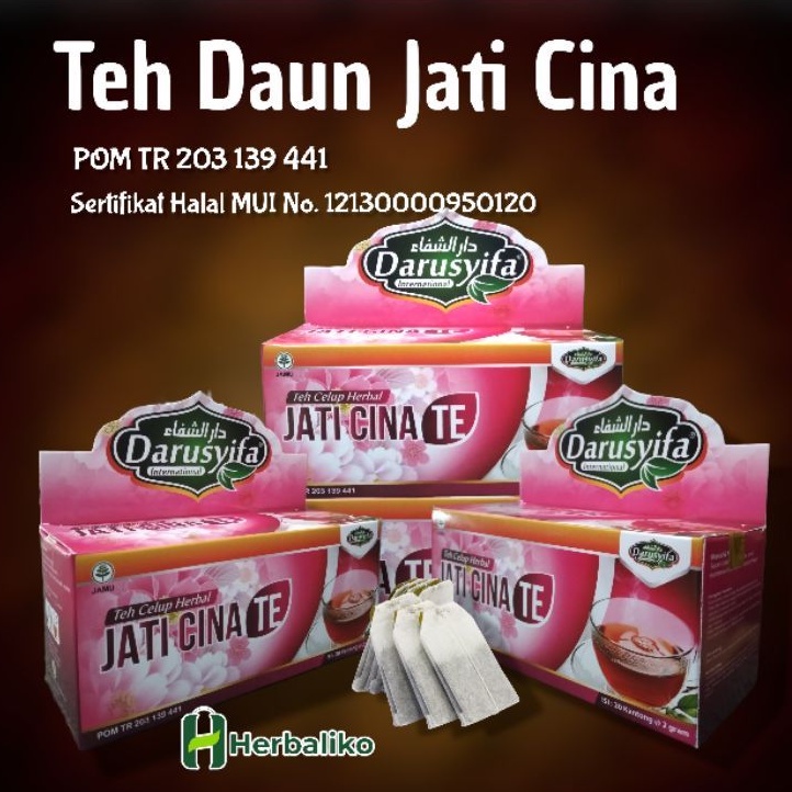

Teh Daun Jati Cina Darusyifa Pelangsing