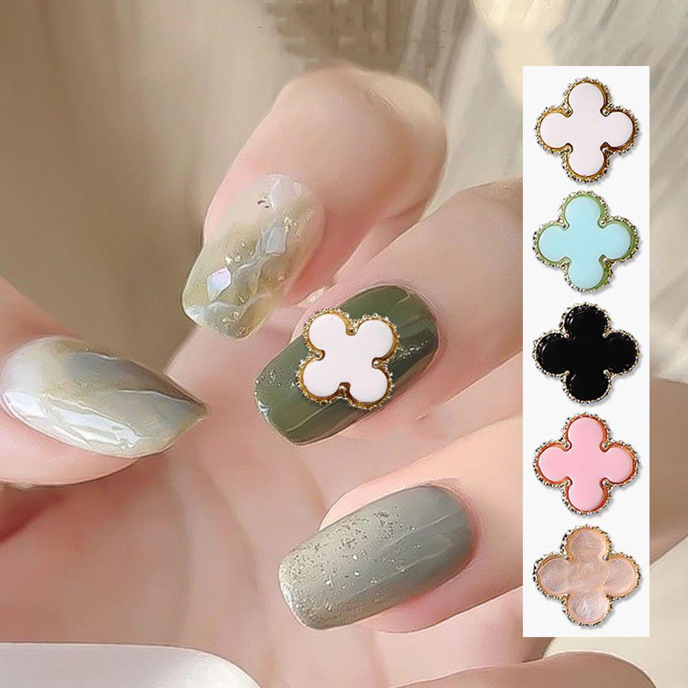 AUGUSTINA Agustina 3D Nail Art Dekorasi Jepang Perhiasan Shell Imitasi Indah Sederhana Manicure Aksesoris