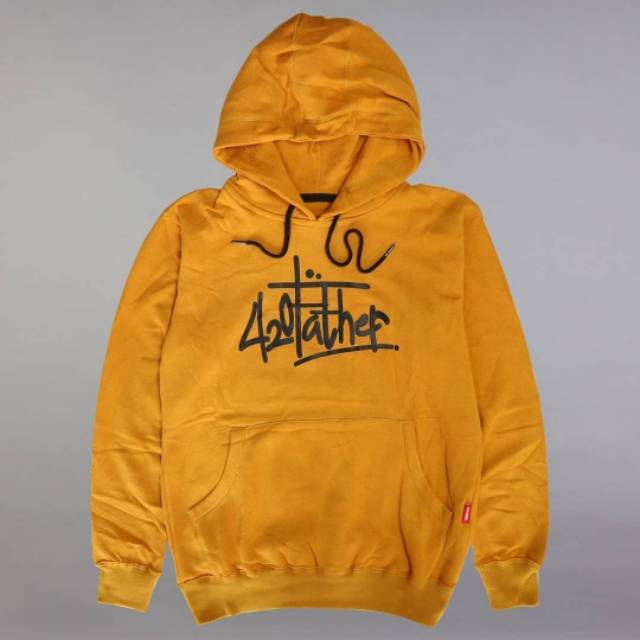 HOODIE 420FATHER YELLOW