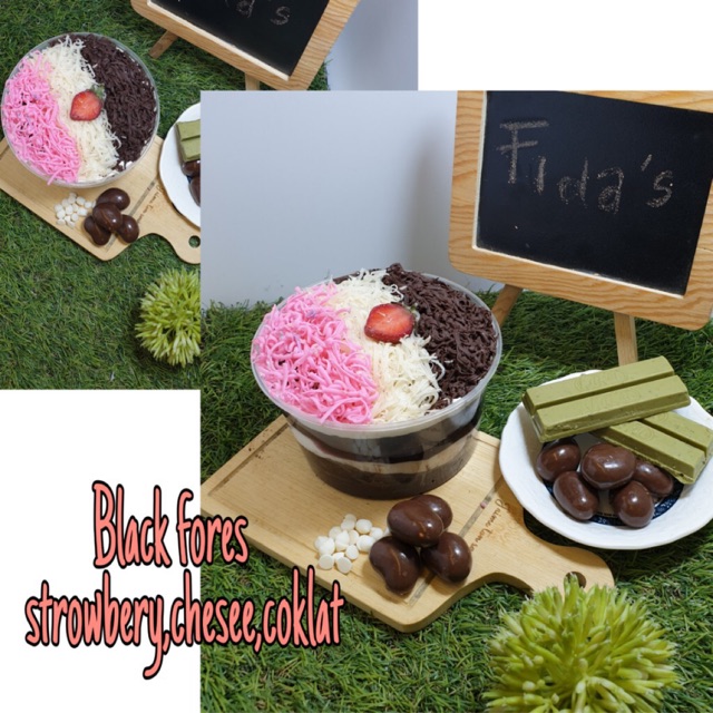 

Blackforest Strawberry Coklat Keju