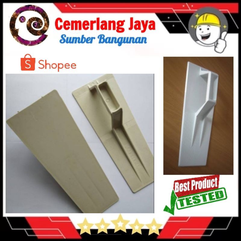 ROSKAM PLASTIK PUTIH TEBAL - GOSOKAN ACIAN SEMEN - ROSKAM PVC