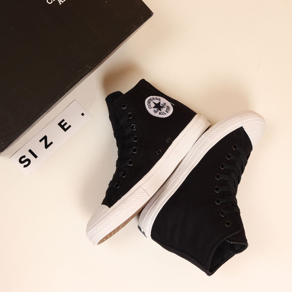 Converse : Chuck Tailor CT ll Hi Black White