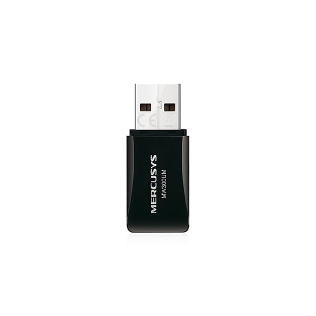 WIRELESS USB ADAPTER MERCUSYS MW300UM N300  POWERED BY TPLINK