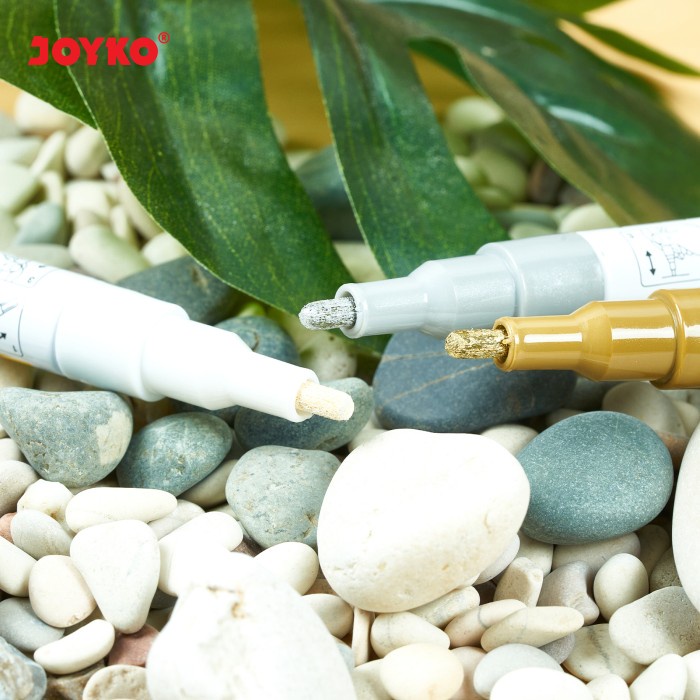 

TULIS-ALAT- PAINT MARKER SPIDOL CAT PERMANEN JOYKO PTM-59-3 ROUND TIP 1 SET 3 PCS -ALAT-TULIS.