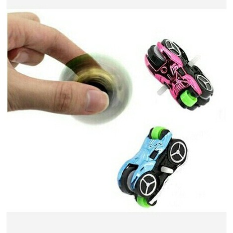 NEW PROMO !! 2in1 Mainan anak hand spinner multiple play motorcycle 2 Pcs, Terbaru !