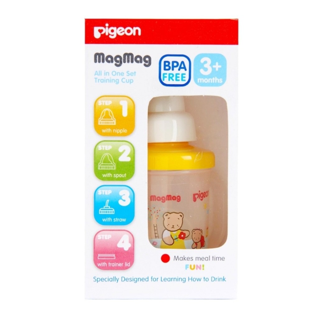 Pigeon - MagMag All in One Set Training Cup (Little Coro)