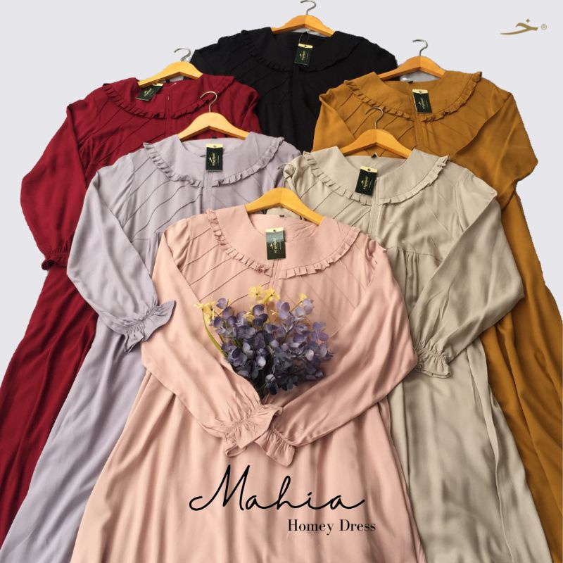 MAHIA Homedress Gamis Rayon - Khadijah Indonesia #ayranashwa #khadijahIndonesia