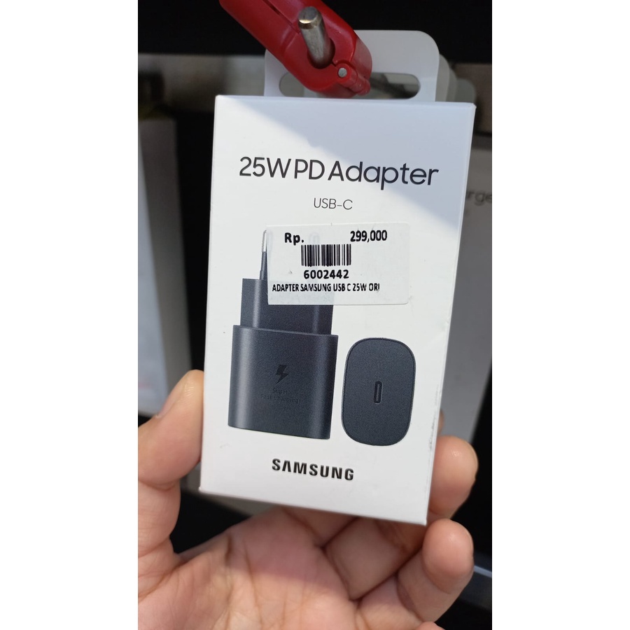 ADAPTER CHARGER  SAMSUNG TYPE C 25W -ORIGINAL