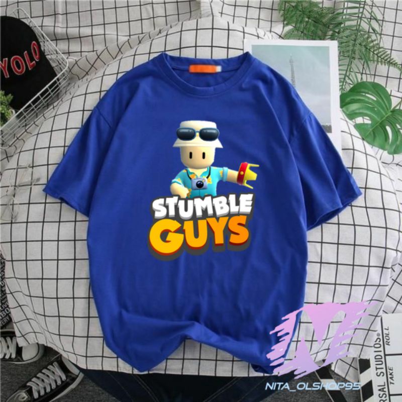 kaos stumble guys kaos anak stumble guys