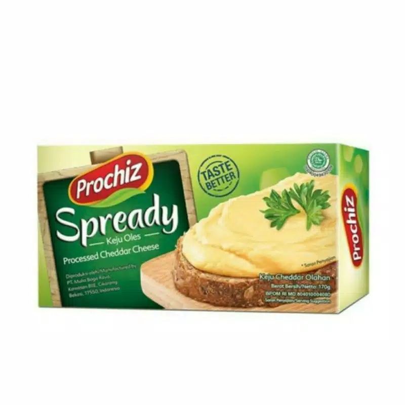 

PROCHIZ SPREADY | KEJU OLES - 170 GRAM