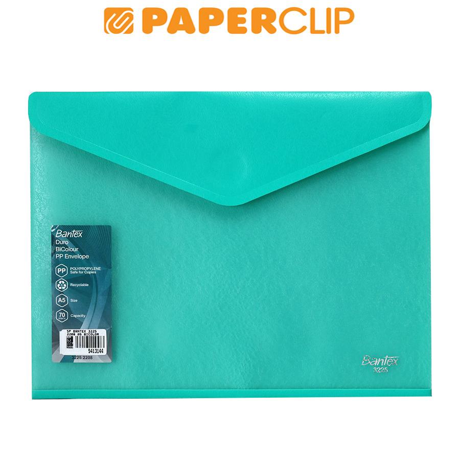 

SMART POCKET BANTEX 3225 2208 A5 BICOLOR TURQUOISE-TRANSPARENT