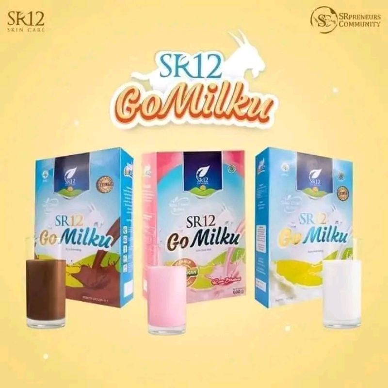 

BEST SELLER!! GOMILKU SR12 Susu Kambing SR12 - 200gr