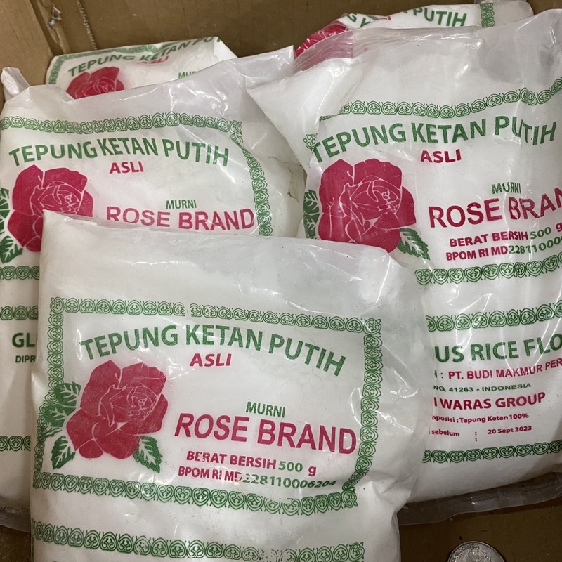

Tepung Ketan Putih/ Rose Brand