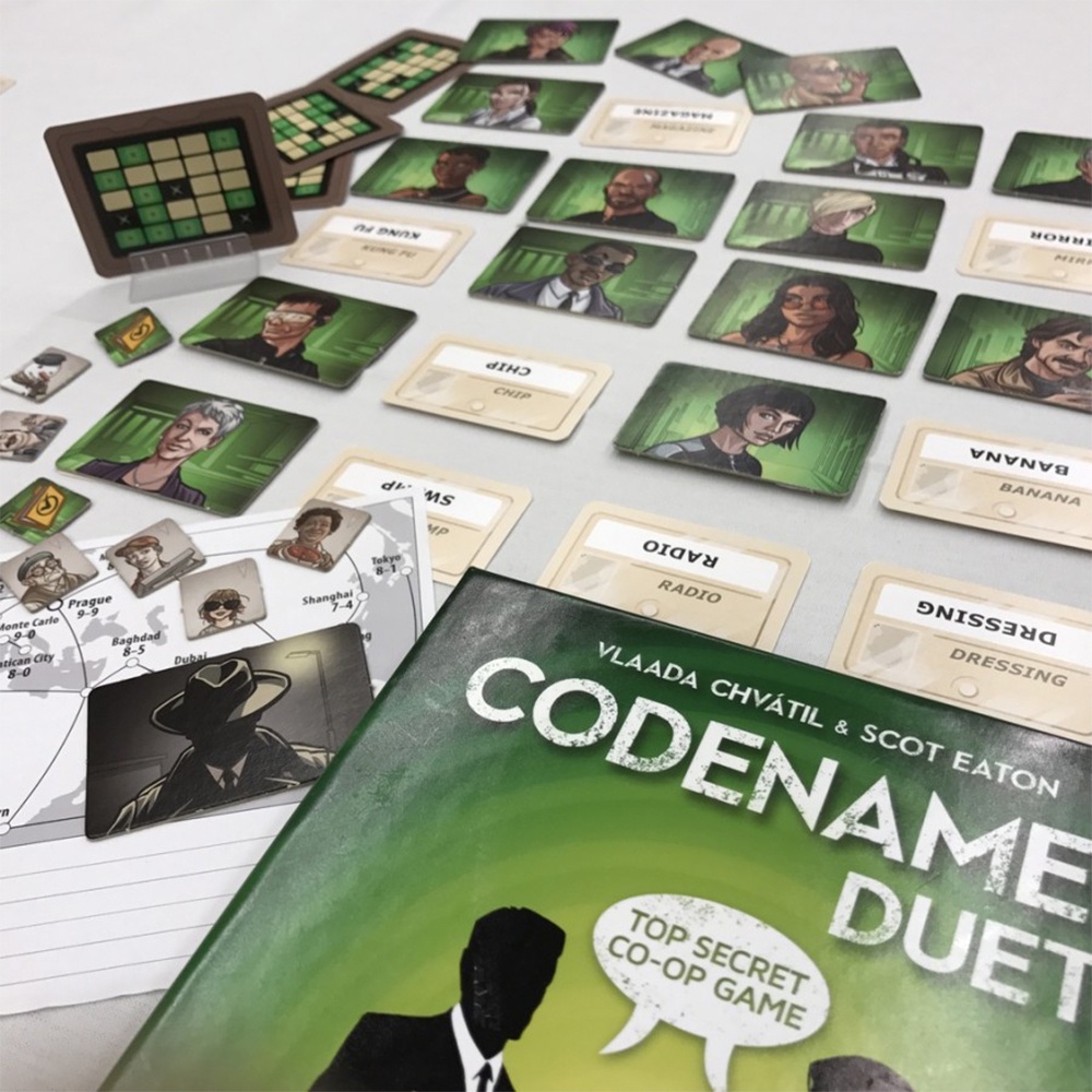 Codenames Duet Board Games Card Game Mainan Kartu