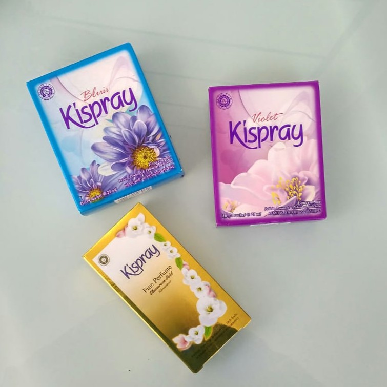 Kispray Sachet Violet/Bluis/Gold