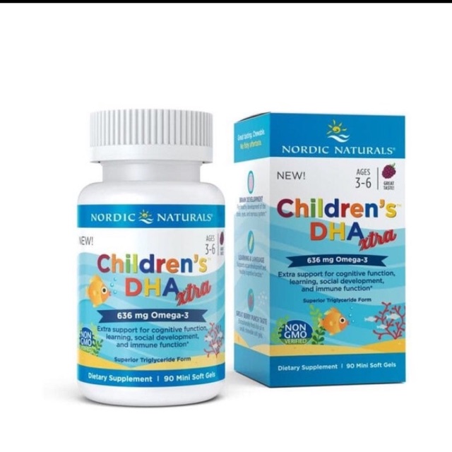 Nordic Naturals Children's DHA Xtra, 90pcs (Import Singapore