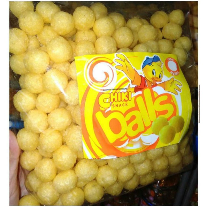

Camilan Gurih Renyah Sehat Chiki Balls Keju