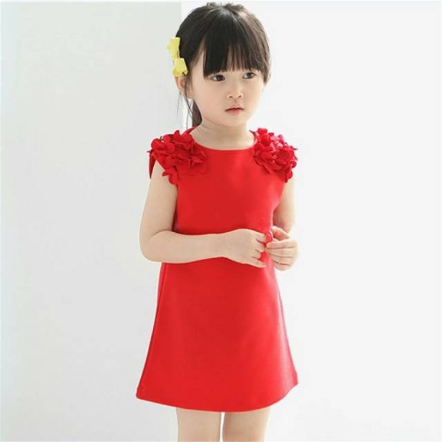 Dress simple anak