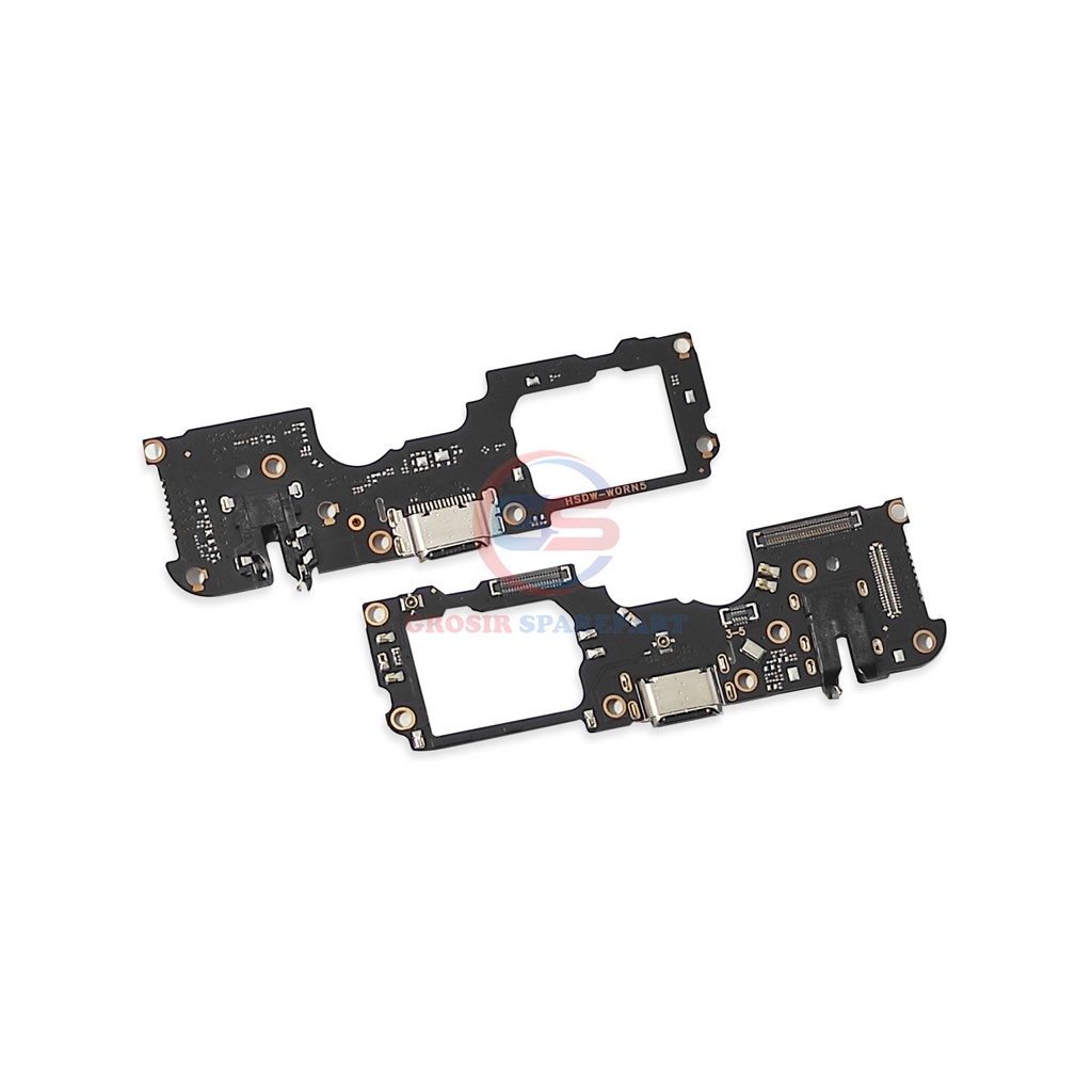 FLEXIBLE OPPO RENO 5 5G CONECTOR CAS + MIC + UI BOARD