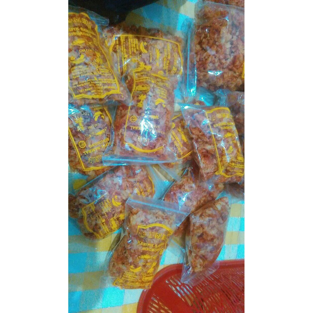 

Keripik Singkong Sambal Asli Sibolga bungkus kecil