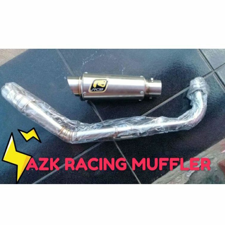 Knalpot Racing Supra XRM 110 - XRM 125 Model Kolong Bawah