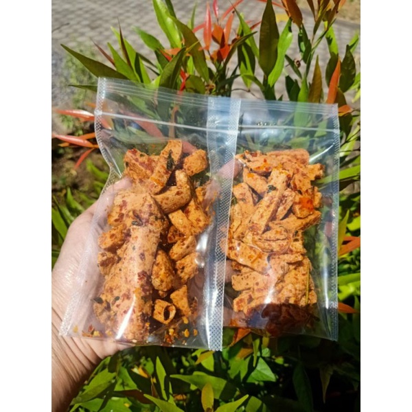 

basreng baso goreng pedas dan original daun jeruk 100 gram