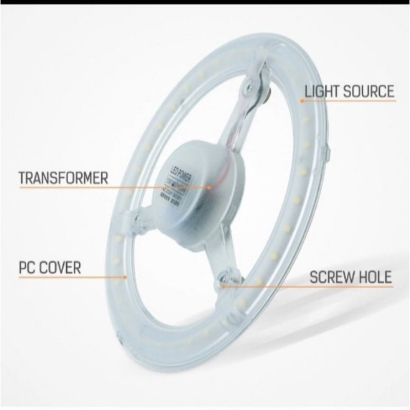 led mercy 220v AC terang 12w 12watt minimalis decoration penerangan