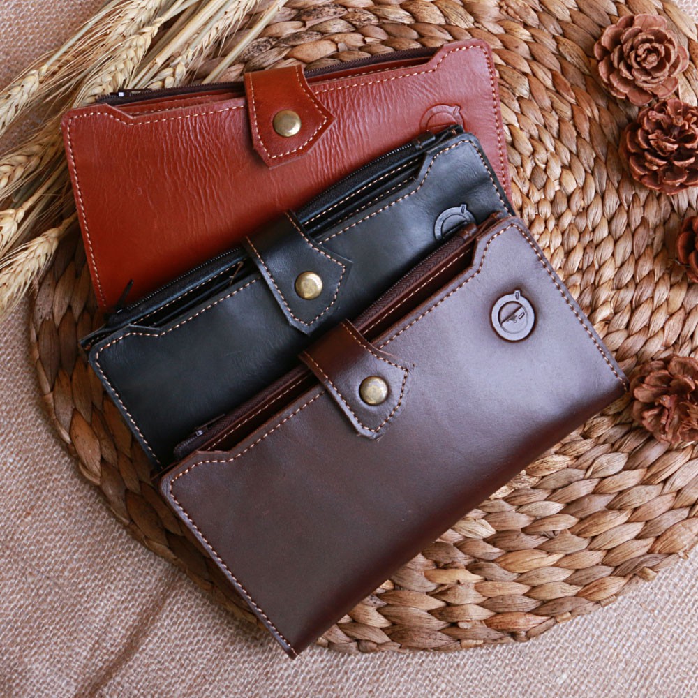Dompet Pria / Wanita Kulit Kickers Full Kulit Asli Berkualitas F015